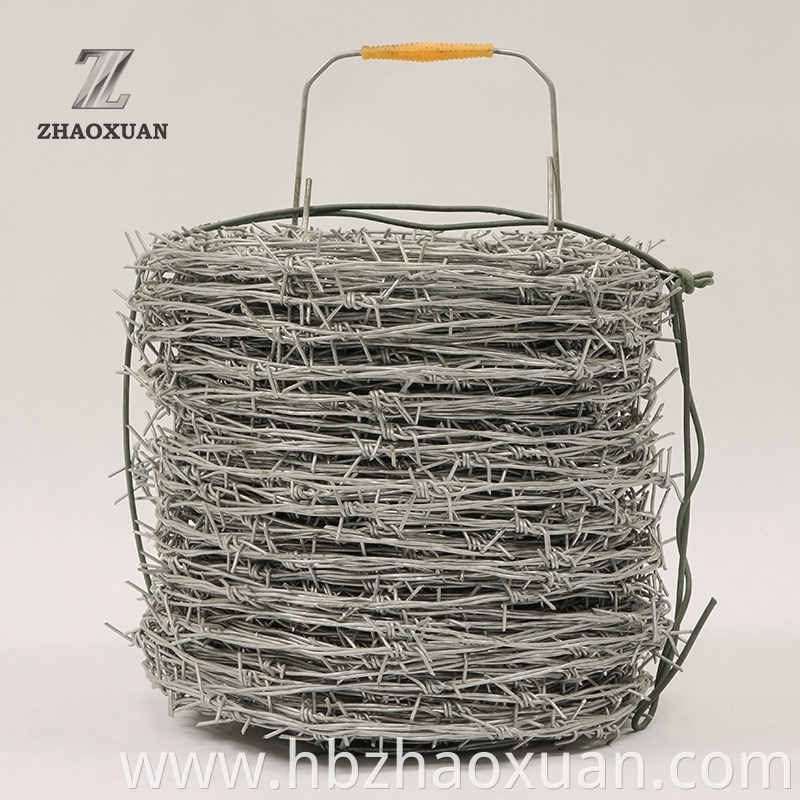 Barbed Wire.Using:Used as barrier for lawn,railways,expressways,etc.